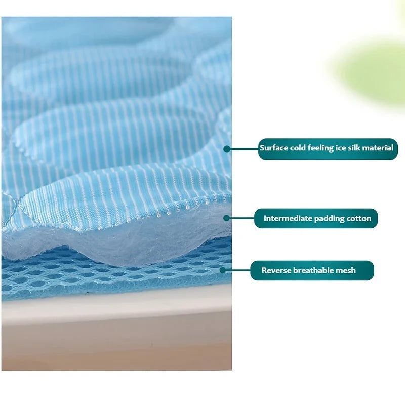 ChillPaws™ Summer Cooling Mat — Extra Large Pet Ice Pad for Dogs & Cats | Durable, Breathable & Comfortable