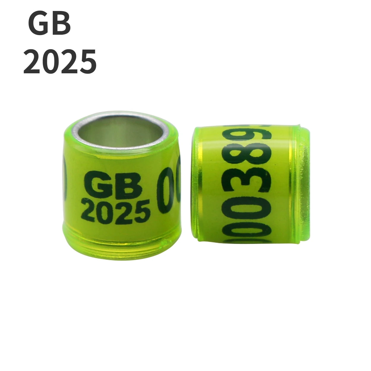 RaceID™ 50 Pcs Durable Digital Bird Foot Rings — 2025-2026 Style Pigeon Identification & Training Supplies