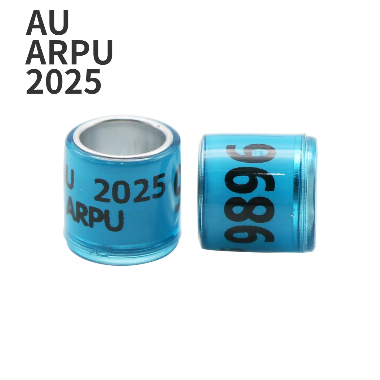RaceID™ 50 Pcs Durable Digital Bird Foot Rings — 2025-2026 Style Pigeon Identification & Training Supplies