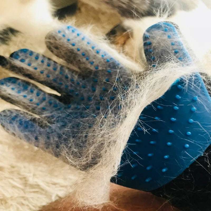Grooming Glove for Pets, Dog Hair Remover Brush, Deshedding Cleaning Combs, Massage Gloves, Cat Accessories
