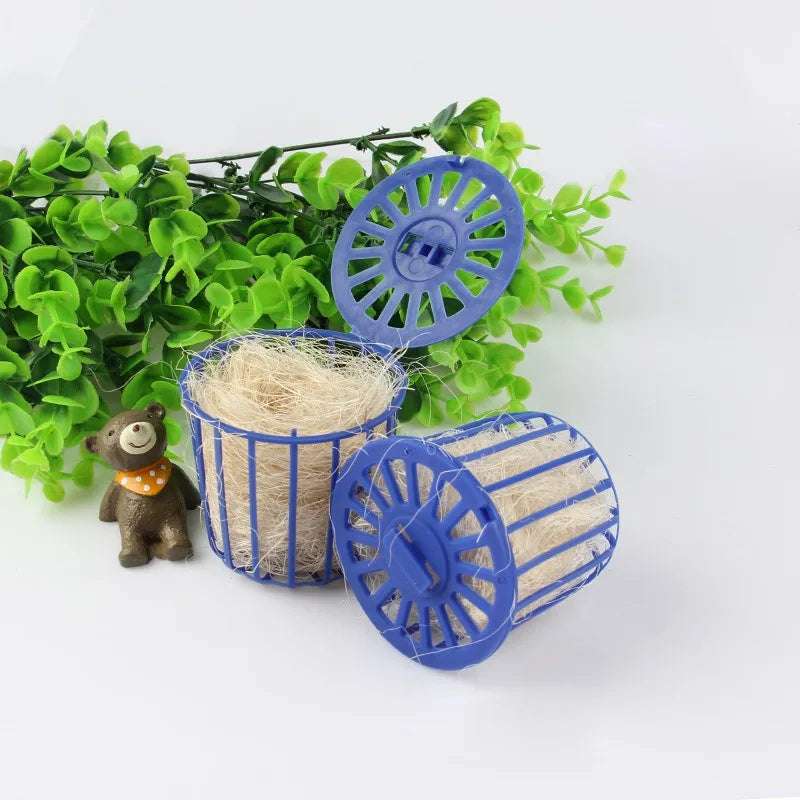 FruitNest™ Hanging Bird Feeder Basket — Cage Accessory for Parrots, Budgies