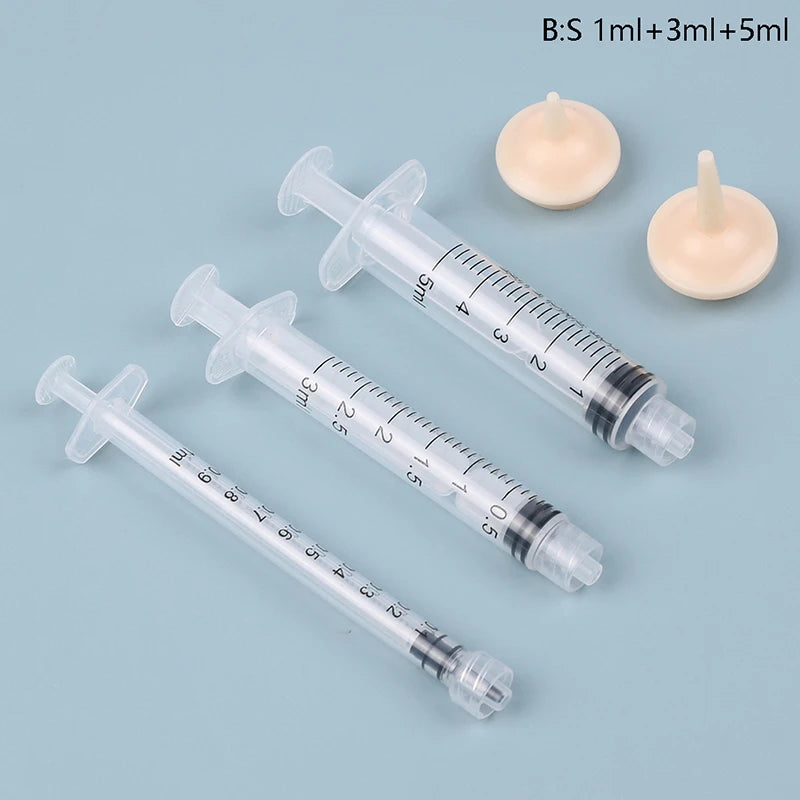10ml 20ml 50ml Parrot Feeding Syringe Hose Parrots Bird Feeders Syringe High Quality Bird Feeder Balcony Syringe Hose Needle