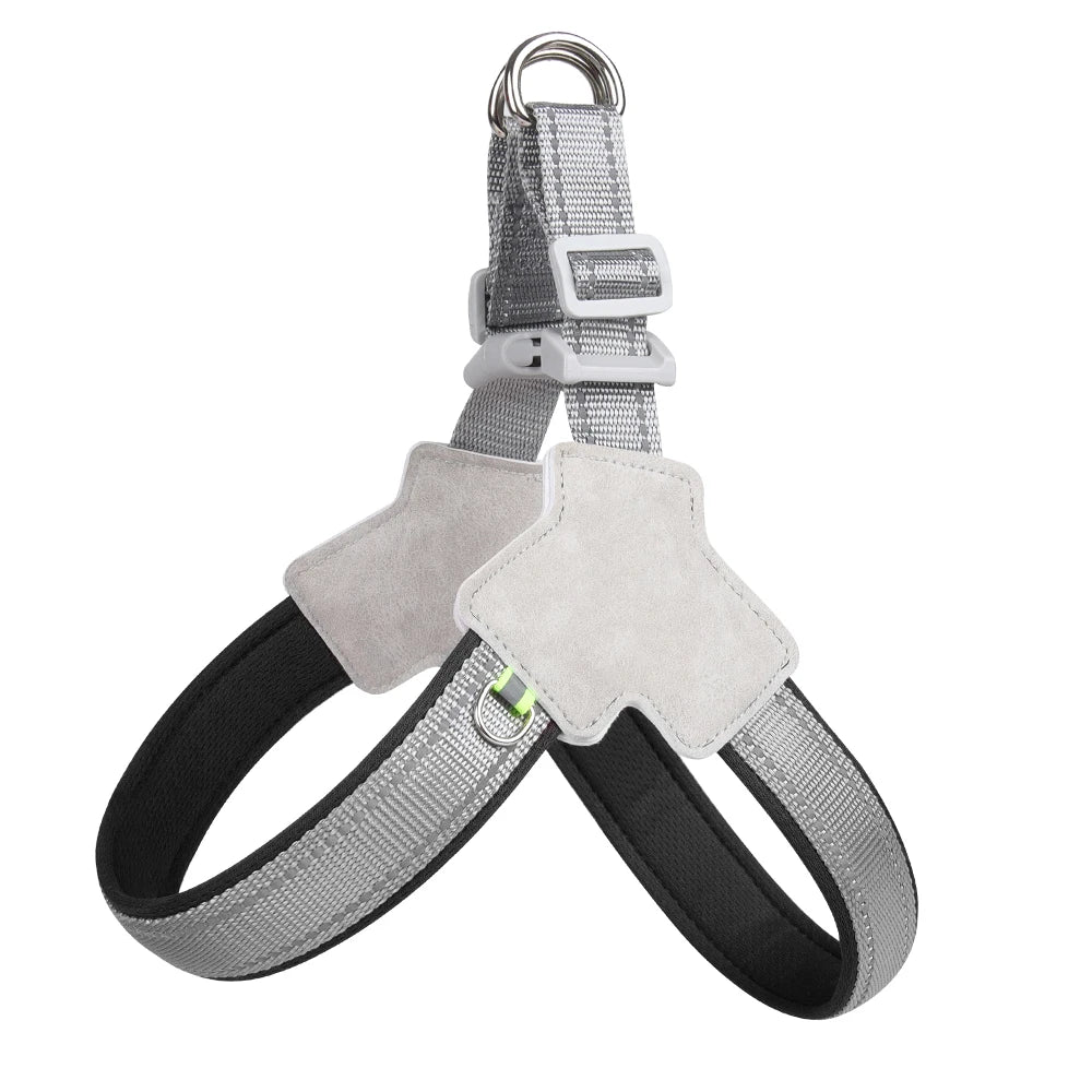 SafeStrap™ Reflective No-Pull Dog & Cat Harness — Small & Medium Pets