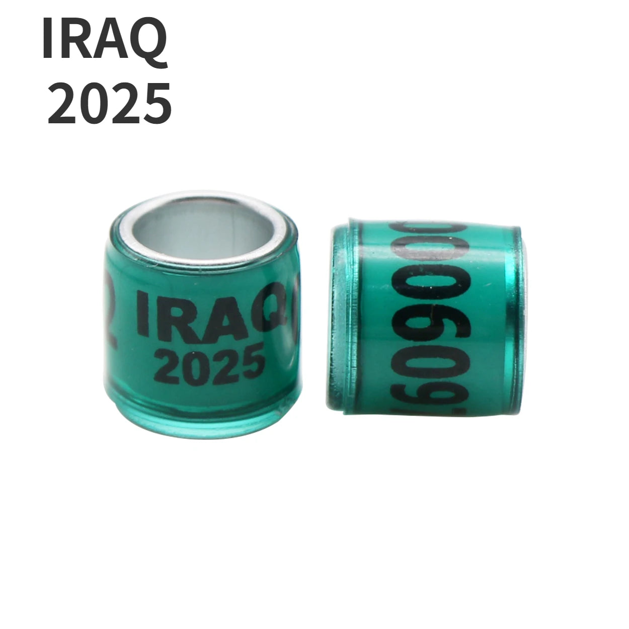 RaceID™ 50 Pcs Durable Digital Bird Foot Rings — 2025-2026 Style Pigeon Identification & Training Supplies