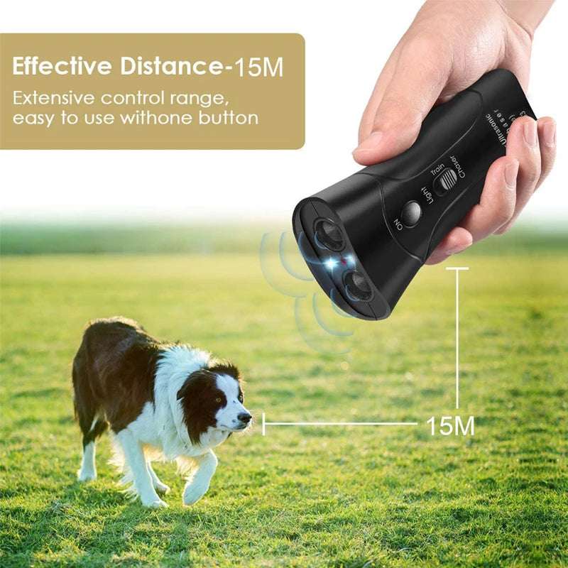 BarkShield™ – Ultrasonic Dog Trainer & Bark Control Device