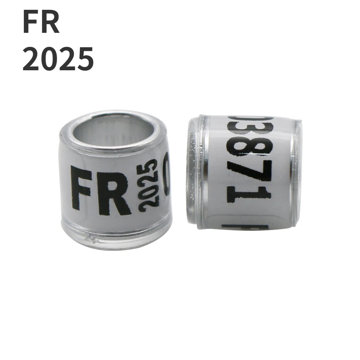 RaceID™ 50 Pcs Durable Digital Bird Foot Rings — 2025-2026 Style Pigeon Identification & Training Supplies
