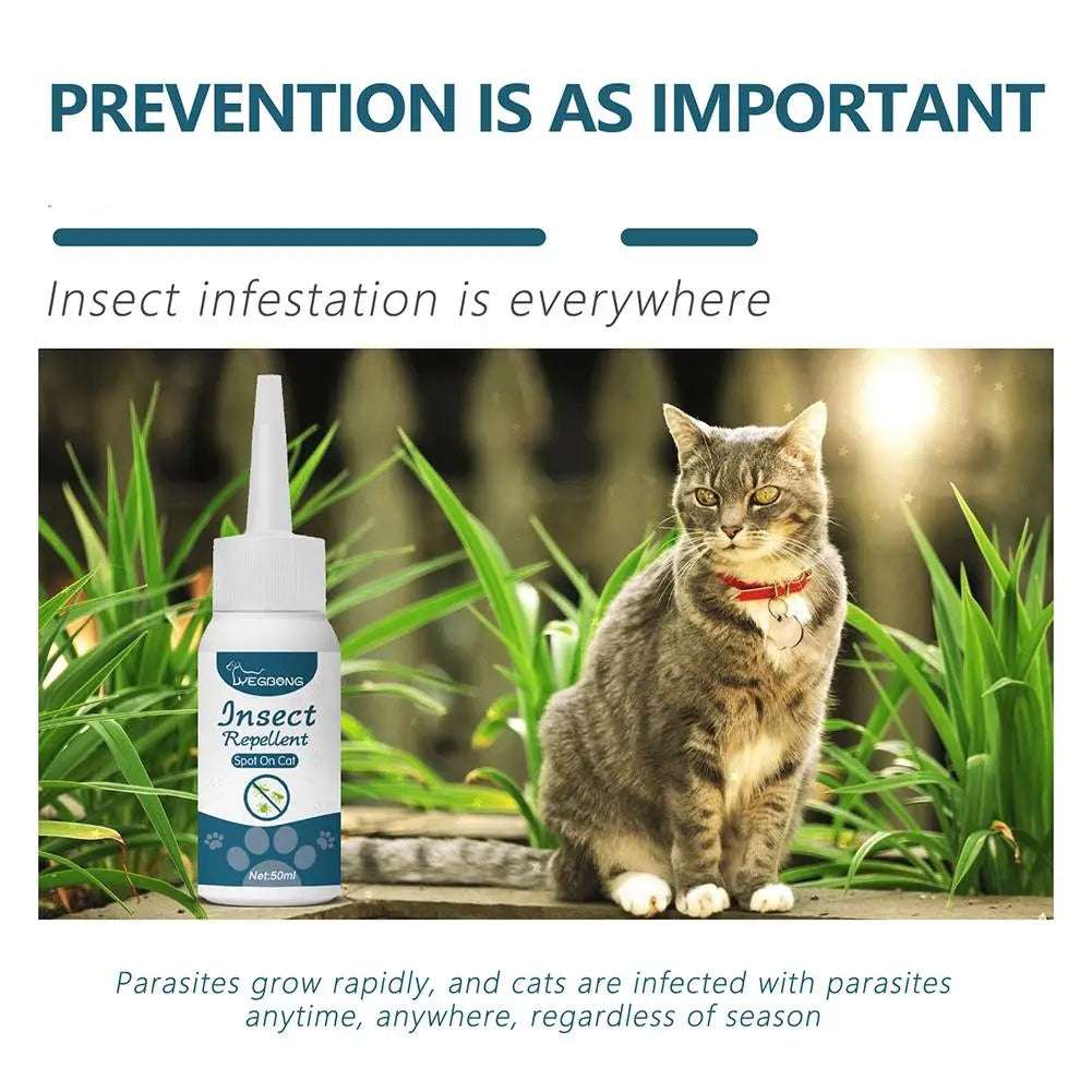 PestAway™ Anti-Flea & Mite Relief Drops — Fast-Acting Formula for Cats & Dogs