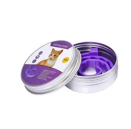 CalmPaws™ – Adjustable Dog & Cat Calming Pheromone Collar for Anxiety Relief