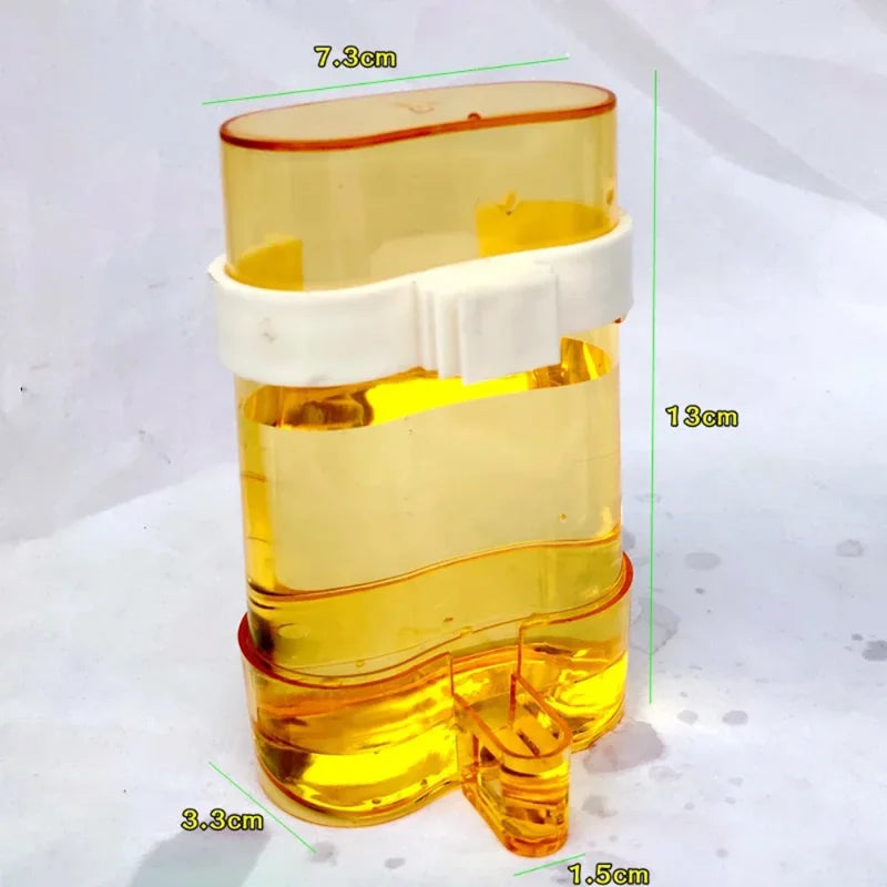 Automatic Parakeet Bird Waterer Food Feeder Dispenser for Parrot Cage Accessories Bird Water Dispenser Bird Food Feeder