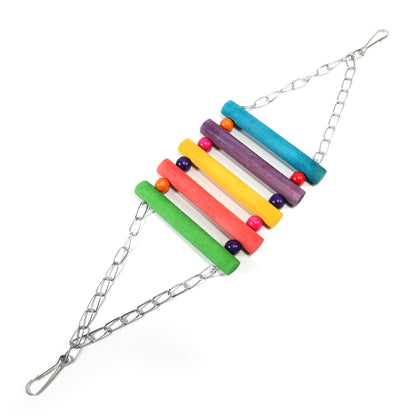 CozyNest™ Hanging Hammock Swing Toy — Interactive Bird Toy for Parrots, Cockatiels & Small Birds
