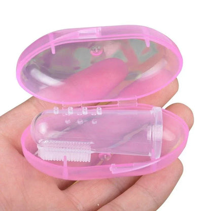 PawPolish™ Super Soft Finger Toothbrush — Gentle Silicone Teeth Cleaner for Dogs & Cats