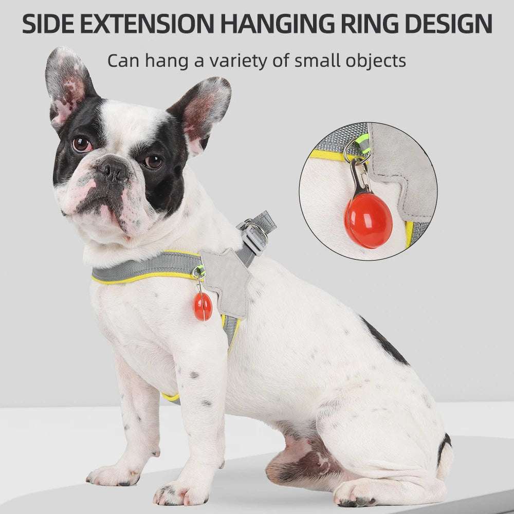 SafeStrap™ Reflective No-Pull Dog & Cat Harness — Small & Medium Pets