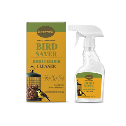 Bird Feeder Cleaner Spray - Gentle Cleaning Solution For Feeders, Houses & Baths, Safe & Effective Deodorizing Formula