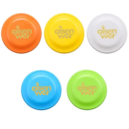 OUZEY Professional Game Flying Disc Toys For Dogs Bite Resistant Puppy Pet Training & Behavior Aids Outdoor Interactive Dog Toys