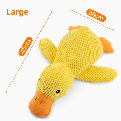 SleepyDuck™ - Plush Dog Toy for Teeth Grinding & Sound Relief