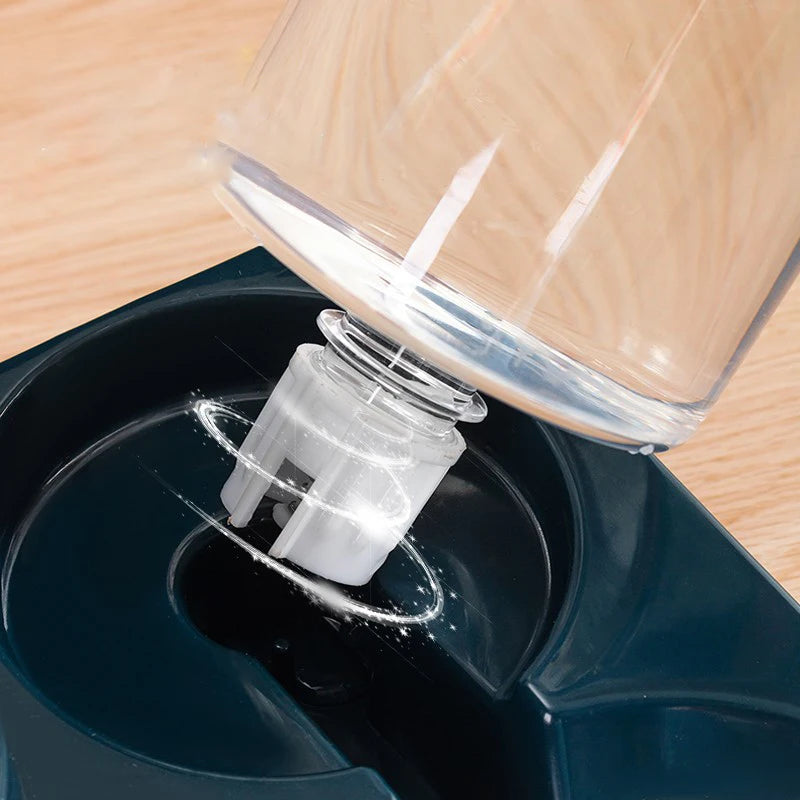 Automatic Cat Feeder Large Capacity Pet Water Dispenser for Small Dogs Cats Pet Food Storage Dispenser Container Cat Accessories