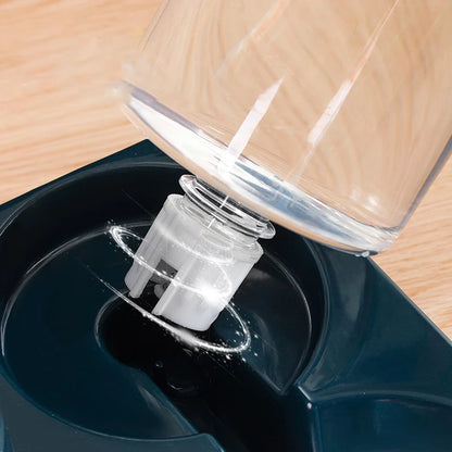 Automatic Cat Feeder Large Capacity Pet Water Dispenser for Small Dogs Cats Pet Food Storage Dispenser Container Cat Accessories