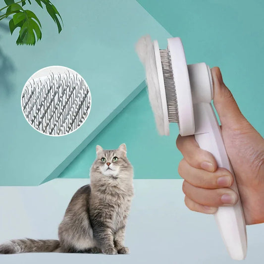 FurGroom™ – Pet Cat & Dog Grooming Brush Comb for Hair Removal