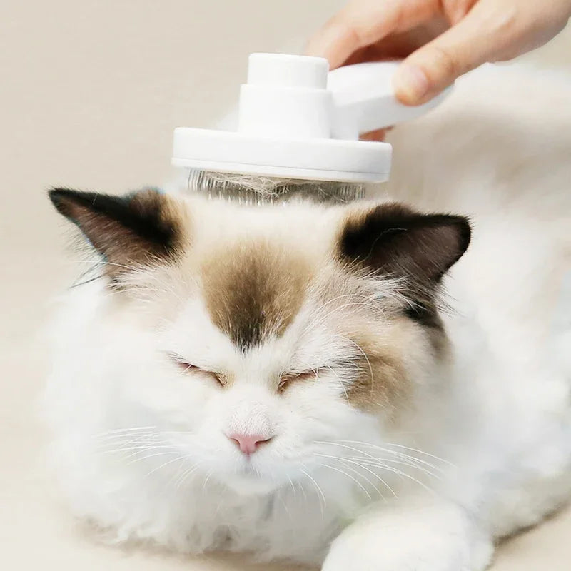 PurrMagic™ – One-Click Pet Hair Removal Comb for Cats & Dogs