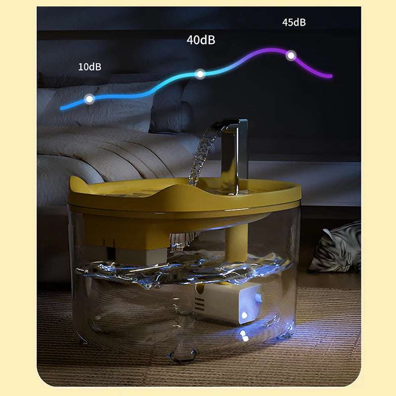 Feeding And Water Drinker Dogs Electric Pet Accessories Fountain Fountain Animal Food Dispenser Appliances & Watering Supplies