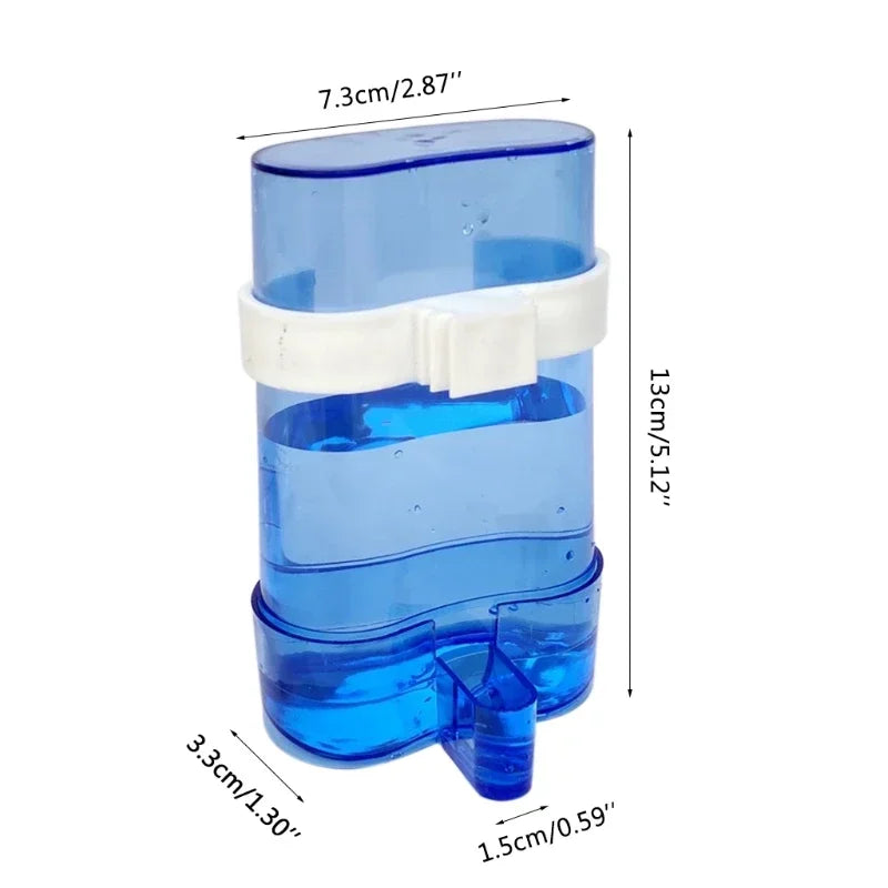 Automatic Parakeet Bird Waterer Food Feeder Dispenser for Parrot Cage Accessories Bird Water Dispenser Bird Food Feeder