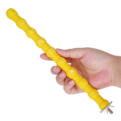 BeakSharp™ Wooden Claw Grinding Stick — Parrot Perching & Chewing Toy for Healthy Beak & Claw Care
