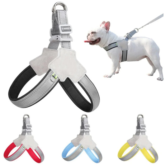 SafeStrap™ Reflective No-Pull Dog & Cat Harness — Small & Medium Pets