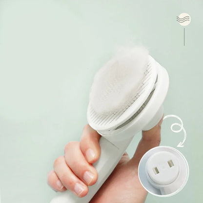PurrMagic™ – One-Click Pet Hair Removal Comb for Cats & Dogs
