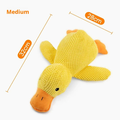 SleepyDuck™ - Plush Dog Toy for Teeth Grinding & Sound Relief