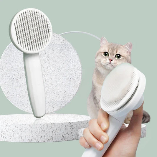 PurrMagic™ – One-Click Pet Hair Removal Comb for Cats & Dogs