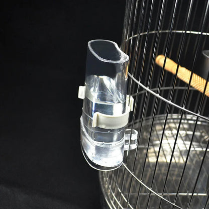 Automatic Parakeet Bird Waterer Food Feeder Dispenser for Parrot Cage Accessories Bird Water Dispenser Bird Food Feeder