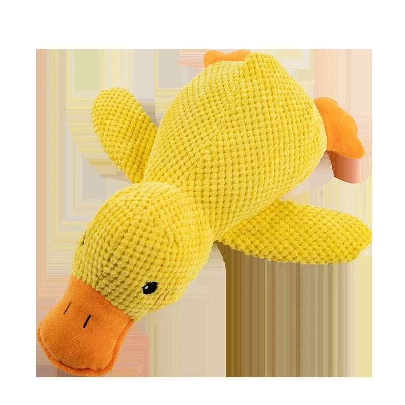 SleepyDuck™ - Plush Dog Toy for Teeth Grinding & Sound Relief
