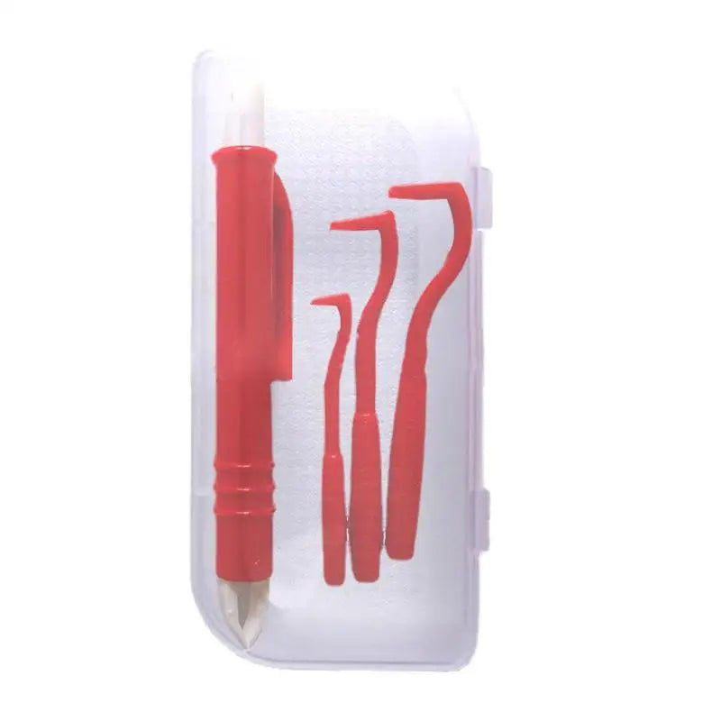 TickEase™ 4-Piece Tick Remover Kit — Safe & Easy Tick Removal Tool for Dogs, Cats