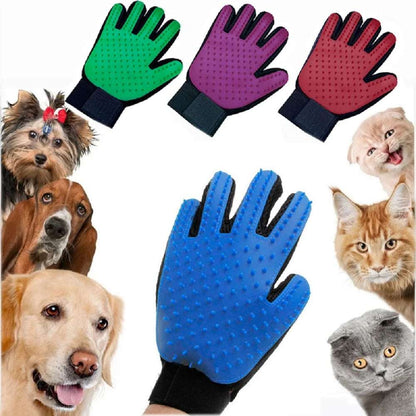 Grooming Glove for Pets, Dog Hair Remover Brush, Deshedding Cleaning Combs, Massage Gloves, Cat Accessories