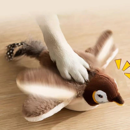 FlapFun™ – Rechargeable Touch-Activated Flapping Duck Toy for Cats