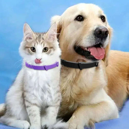 CalmPaws™ - 3/4 Pack Adjustable Calming Pheromone Collars for Dogs & Cats
