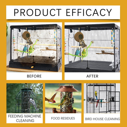 Bird Feeder Cleaner Spray - Gentle Cleaning Solution For Feeders, Houses & Baths, Safe & Effective Deodorizing Formula