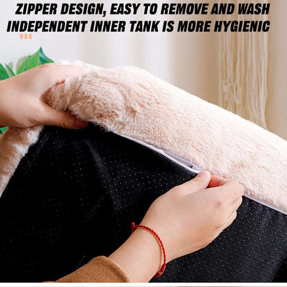 45x39x21cm Luxury Cat Bed Super Soft Warm Pet Sofa for Small Dogs Cats Detachable Washable Non-slip Kitten Puppy Sleeping Bed