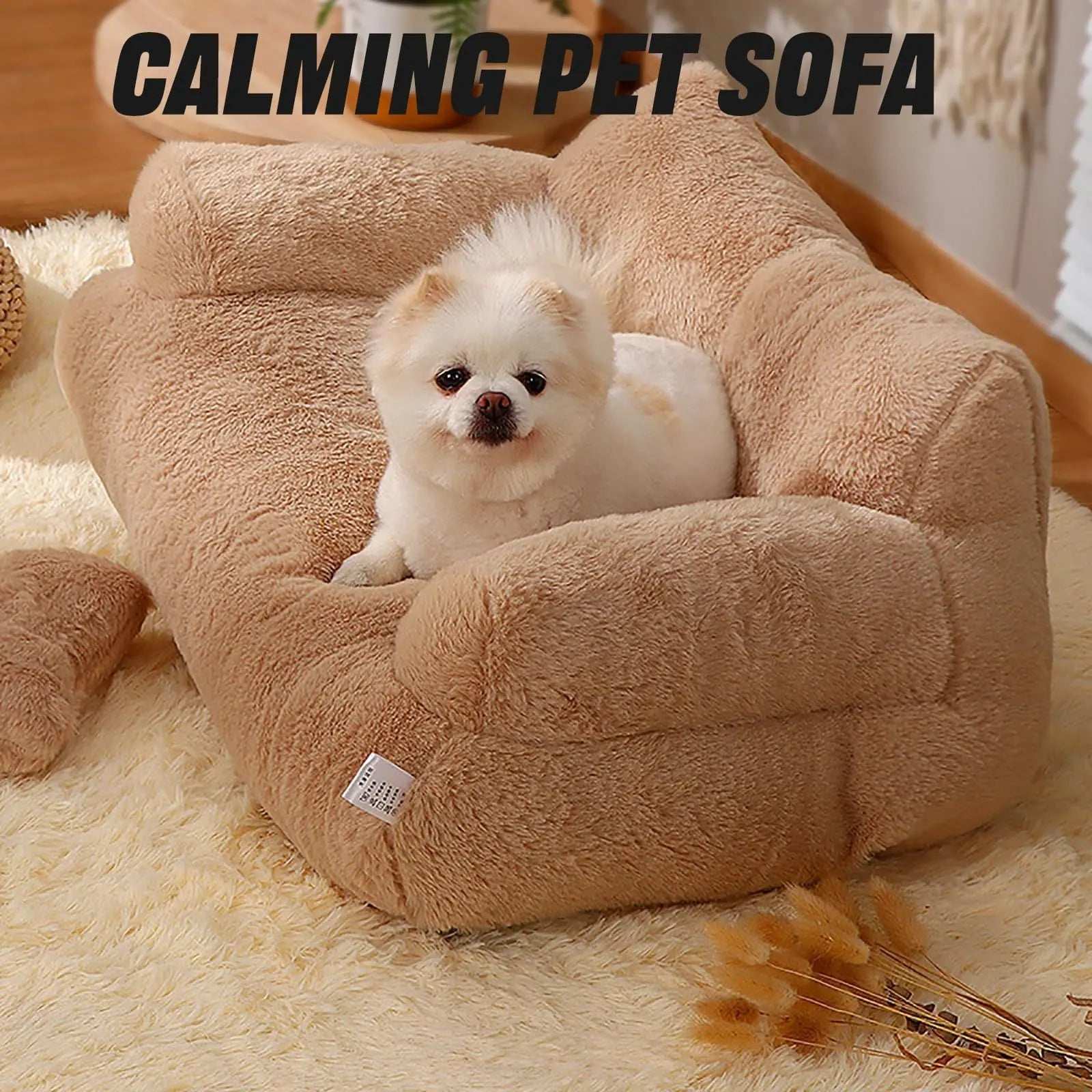 45x39x21cm Luxury Cat Bed Super Soft Warm Pet Sofa for Small Dogs Cats Detachable Washable Non-slip Kitten Puppy Sleeping Bed