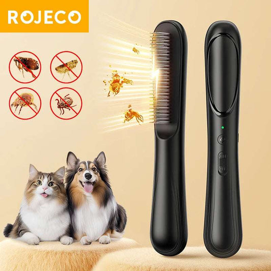 ROJECO™ – Electric Flea & Lice Removal Comb for Dogs & Cats