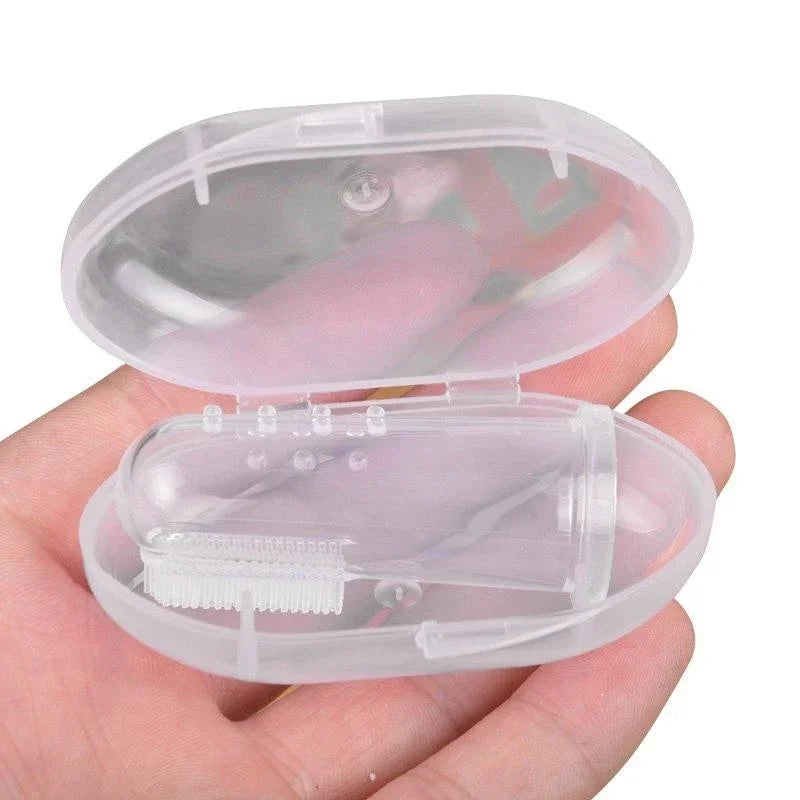 PawPolish™ Super Soft Finger Toothbrush — Gentle Silicone Teeth Cleaner for Dogs & Cats