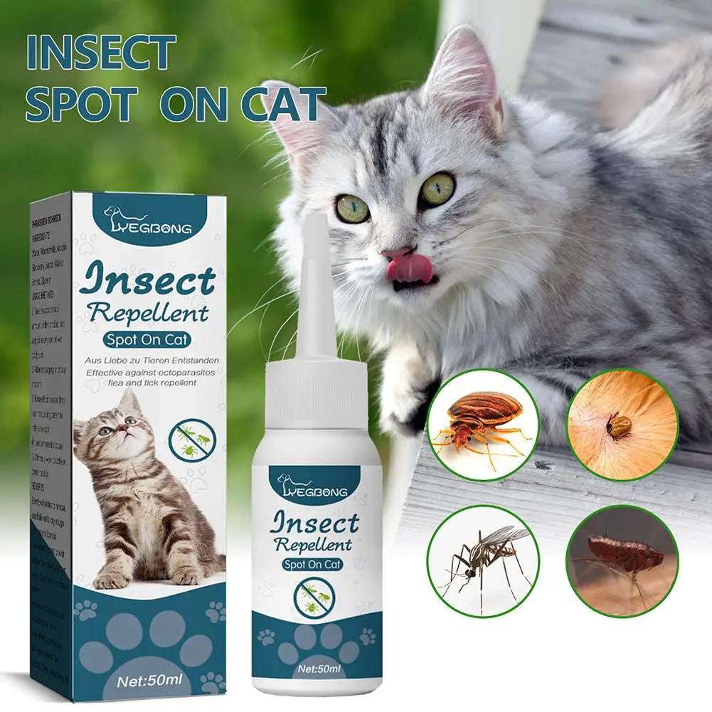PestAway™ Anti-Flea & Mite Relief Drops — Fast-Acting Formula for Cats & Dogs