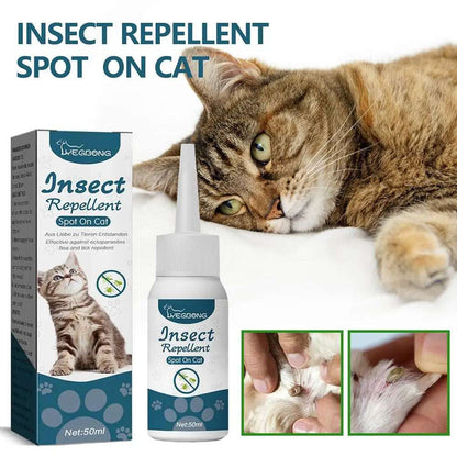 PestAway™ Anti-Flea & Mite Relief Drops — Fast-Acting Formula for Cats & Dogs