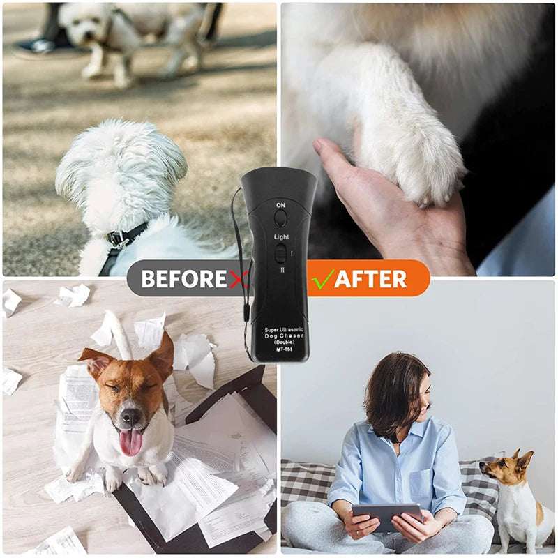 BarkShield™ – Ultrasonic Dog Trainer & Bark Control Device