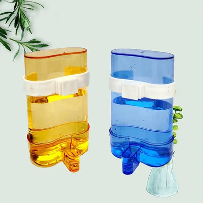 Automatic Parakeet Bird Waterer Food Feeder Dispenser for Parrot Cage Accessories Bird Water Dispenser Bird Food Feeder