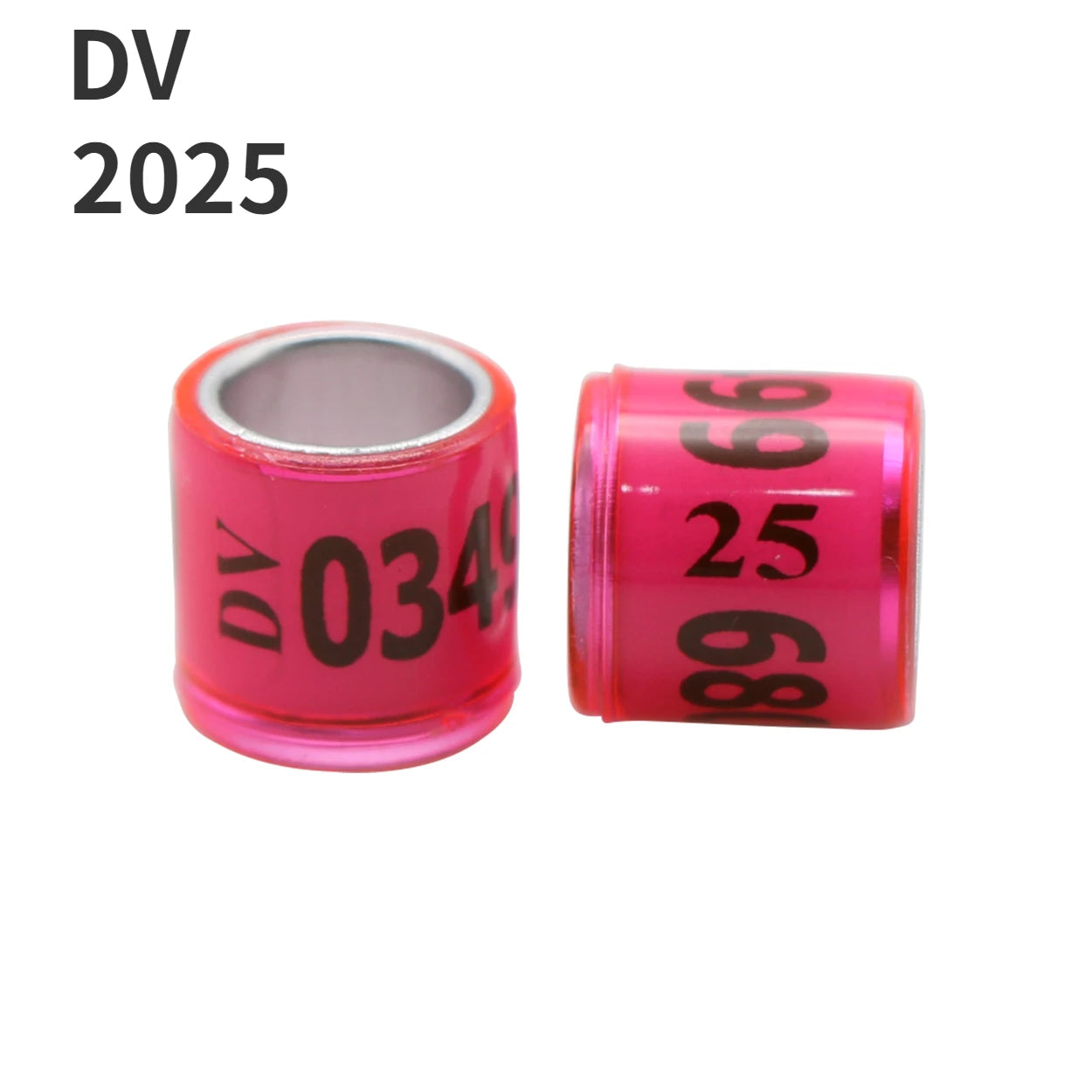 RaceID™ 50 Pcs Durable Digital Bird Foot Rings — 2025-2026 Style Pigeon Identification & Training Supplies
